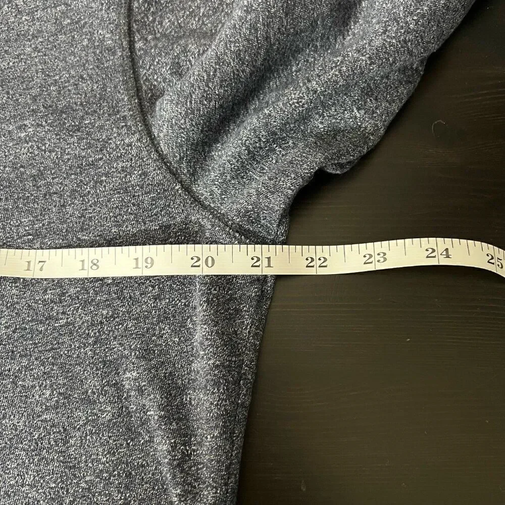 Banana Republic Shirt Mens Sz M Blue Gray Henley Long Sleeve Casual Outdoor